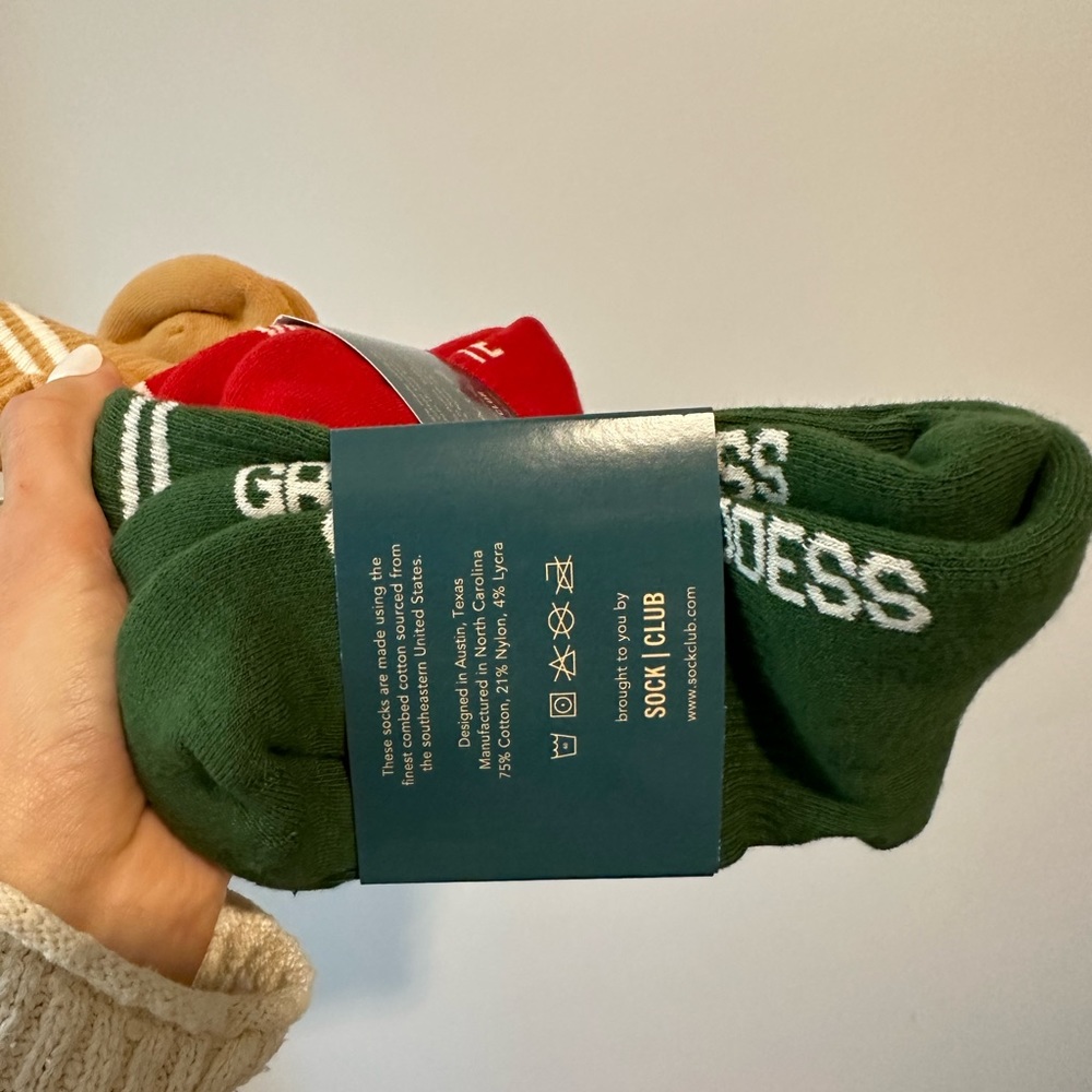 Sweetgreen Socks - Picture 3 of 3